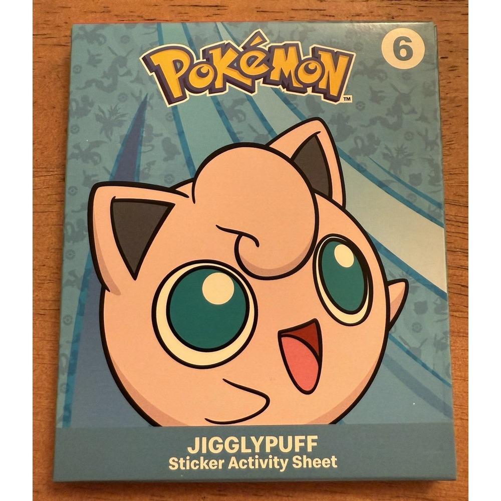 2025 McDonald's Happy Meal Pokémon Dragon Discovery Pack Jigglypuff SEALED‎